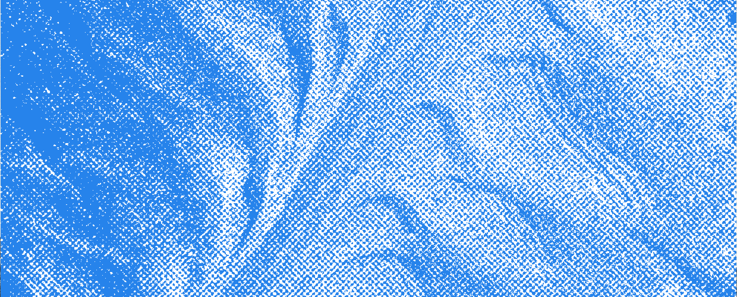 Abstract halftone pattern resembling icy textures